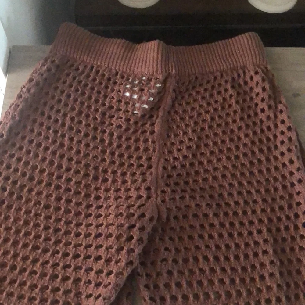 NWT Aerie Crochet Vacay Pant size M - Picture 10 of 11